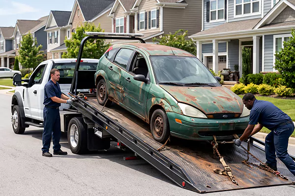 No Title Junk Car Removal in Kansas City, MO