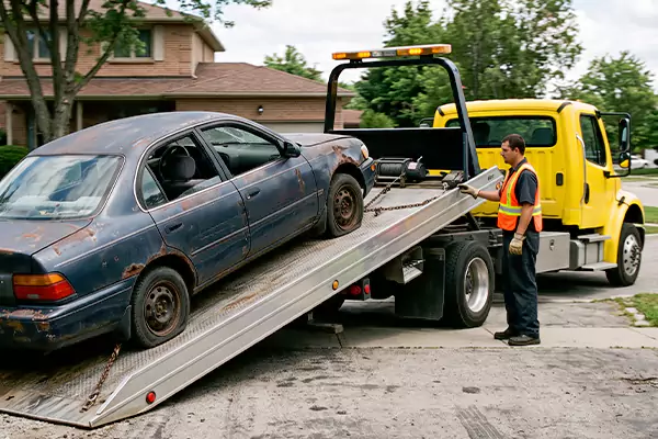 Same-Day Junk Car Removal in Kansas City, MO